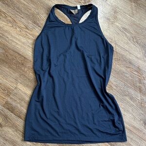 Athleta Navy Racerback Tank